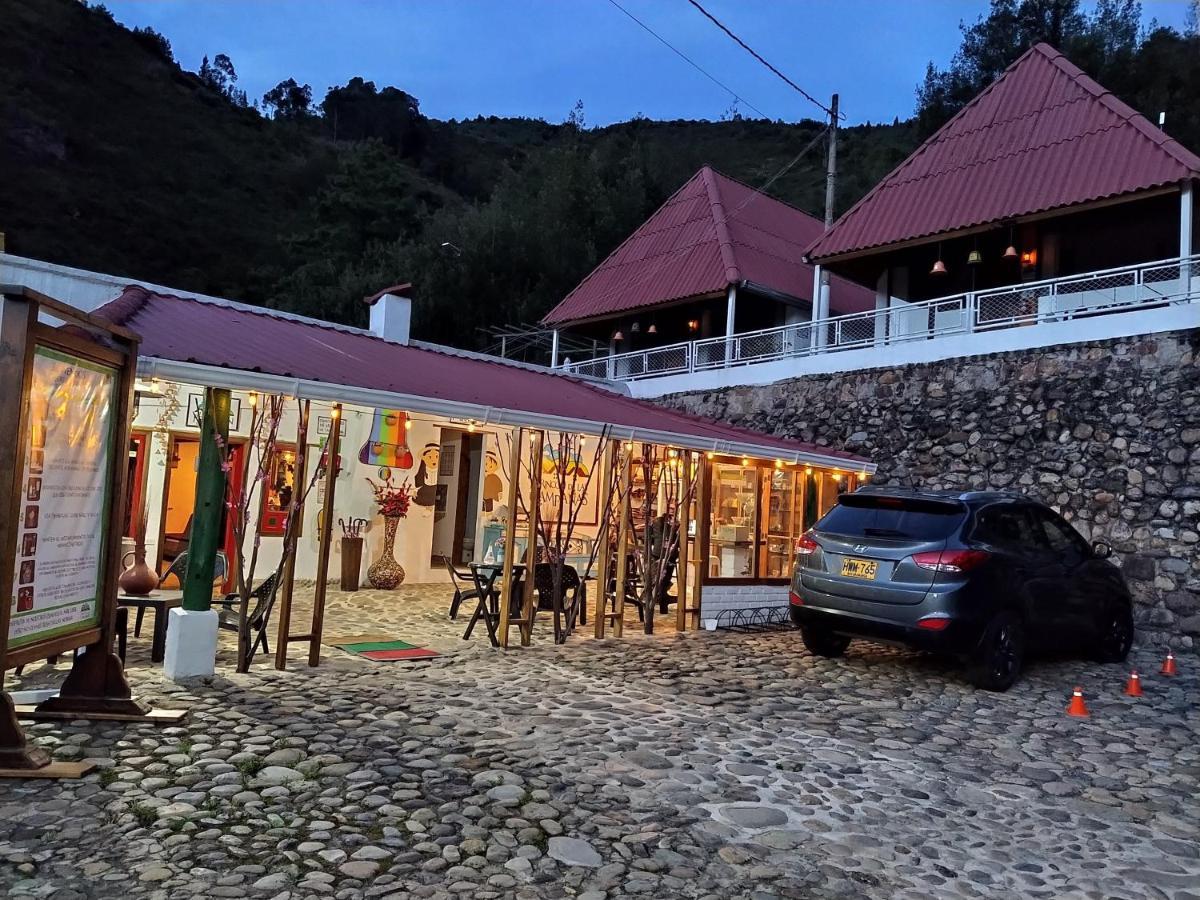 Hotel Cabanas El Rincon De Las Campanas Nobsa Bagian luar foto