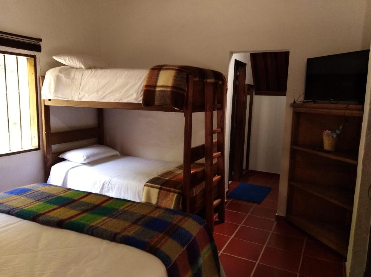 Hotel Cabanas El Rincon De Las Campanas Nobsa Bagian luar foto