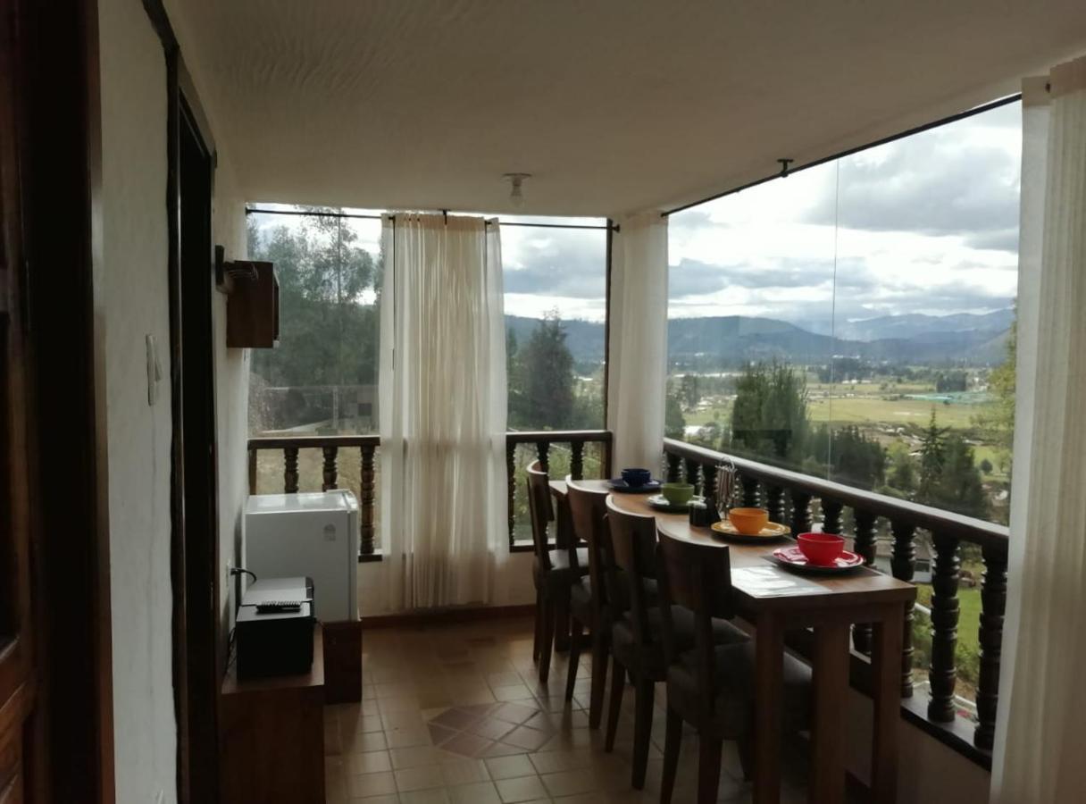 Hotel Cabanas El Rincon De Las Campanas Nobsa Bagian luar foto